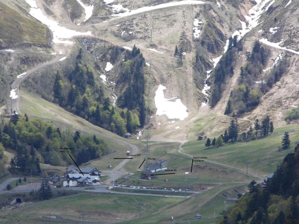 Azur Sancy Skis Aux Pieds Mont-Dore Exterior foto